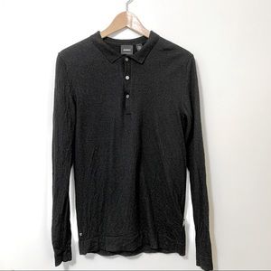 Strellson black virgin wool sweater